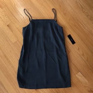 GREY LULUS SLIP DRESS